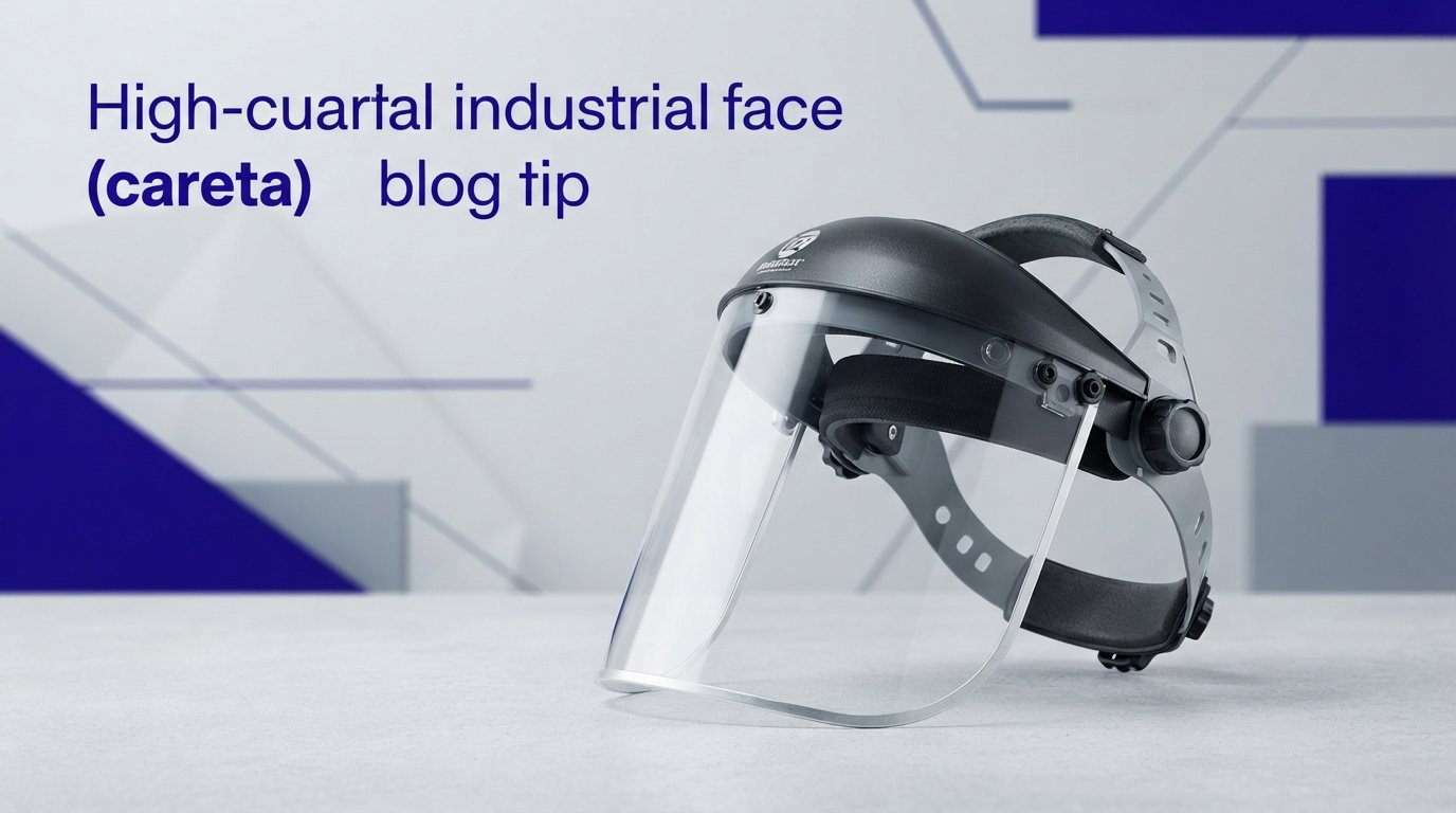 Cómo elegir la protección facial industrial correcta (y por qué no todas las caretas sirven para lo mismo)
